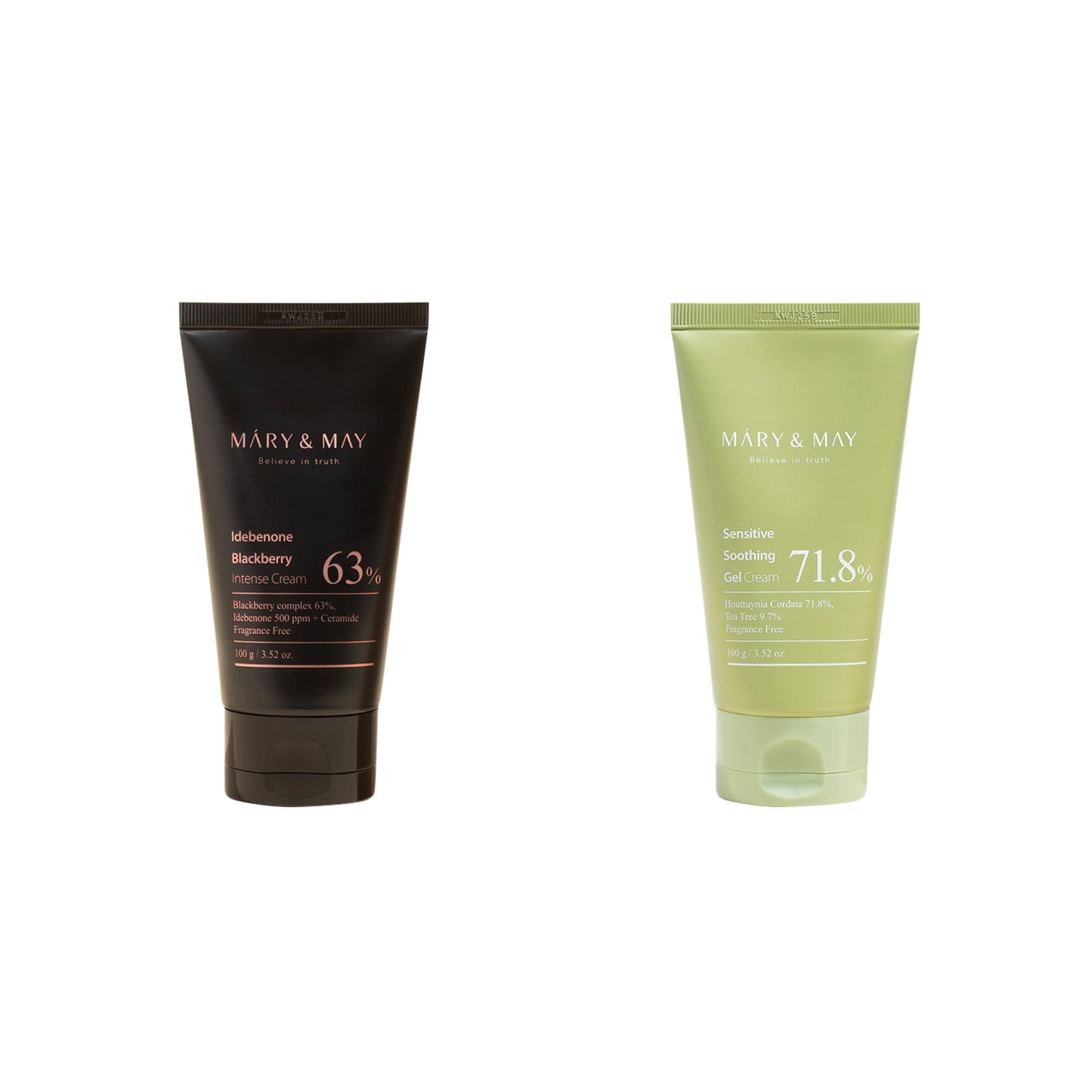 Soothing Gel Cream+Idebenone Blackberry Cream Duo Set