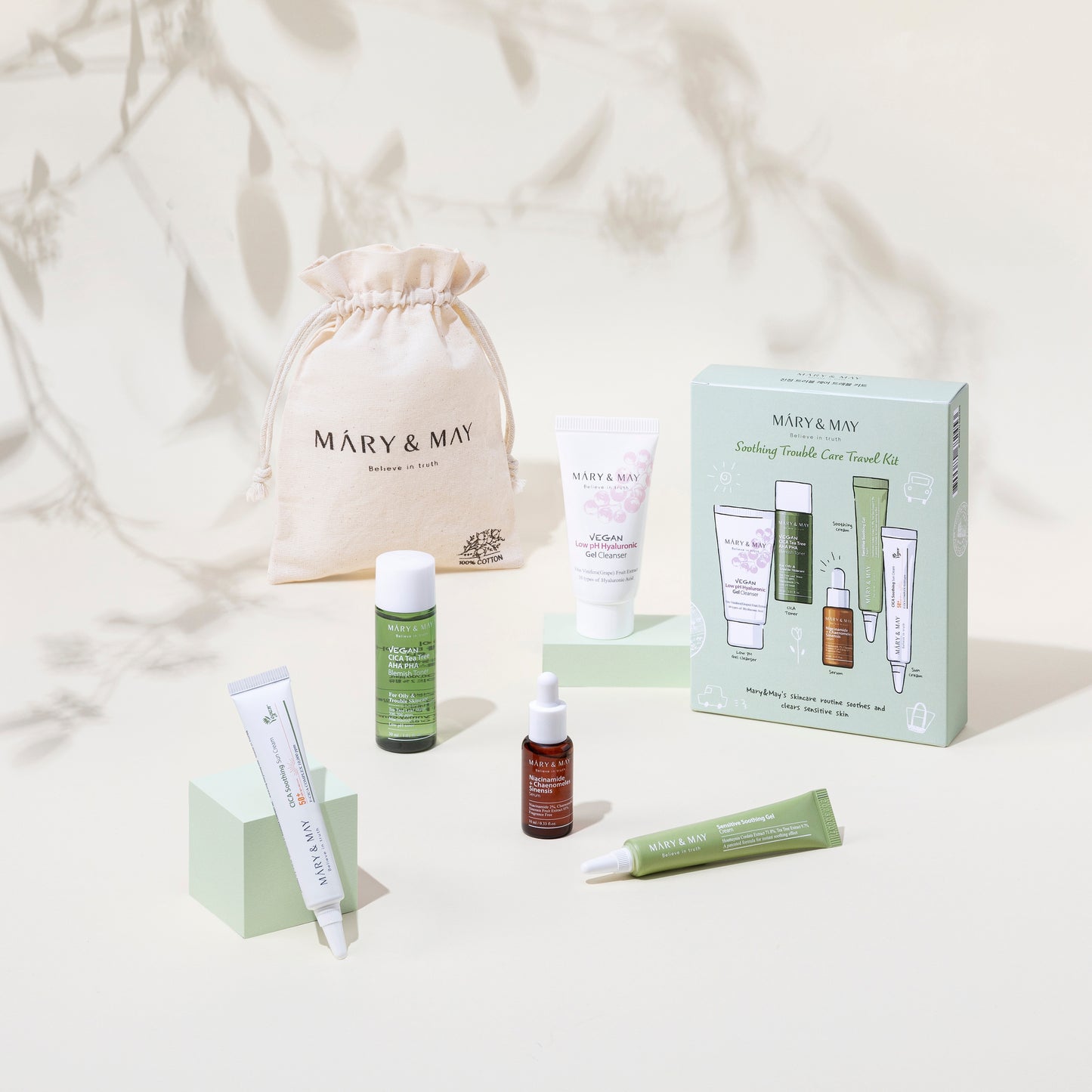 Soothing Trouble Care Travel Kit (5pcs)