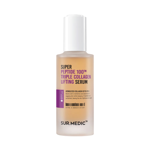 SUR.MEDIC+ SUPER PEPTIDE 100™ TRIPLE COLLAGEN LIFTING SERUM 50ML