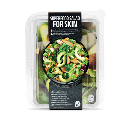 SUPERFOOD SHEET MASK SET - AVO (7PC)
