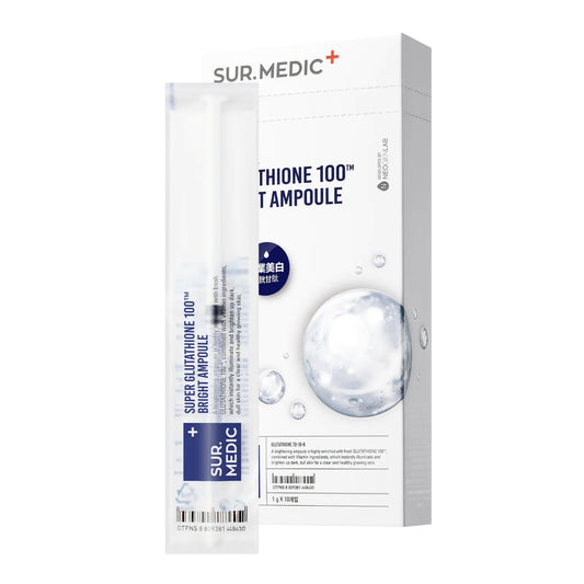 SUR.MEDIC+ SUPER GLUTATHIONE 1000™ BRIGHT AMPOULE (1gx10)