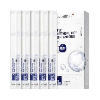 SUR.MEDIC+ SUPER GLUTATHIONE 1000™ BRIGHT AMPOULE (1gx10)