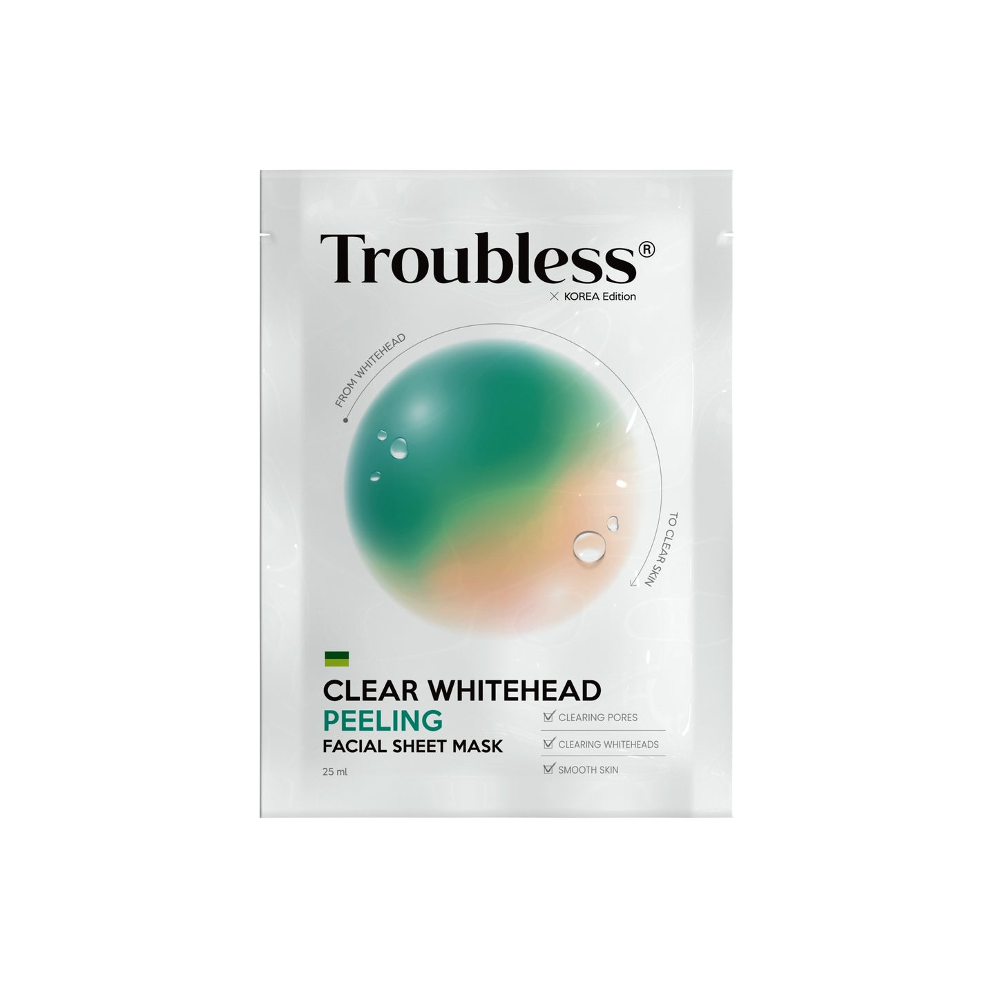 TROUBLESS CLEAR WHITEHEAD PEELING (SINGLE)