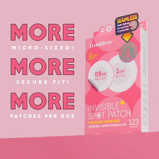 TROUBLESS INVISIBL PLUS SPOT PATCH MIRIACLE PATCH (123 PATCHES)