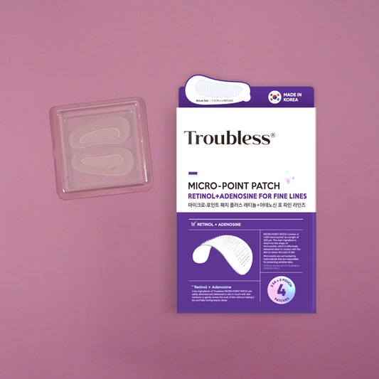 TROUBLESS MICRO POINT PATCH – ANTIAGING (4 PATCHES)