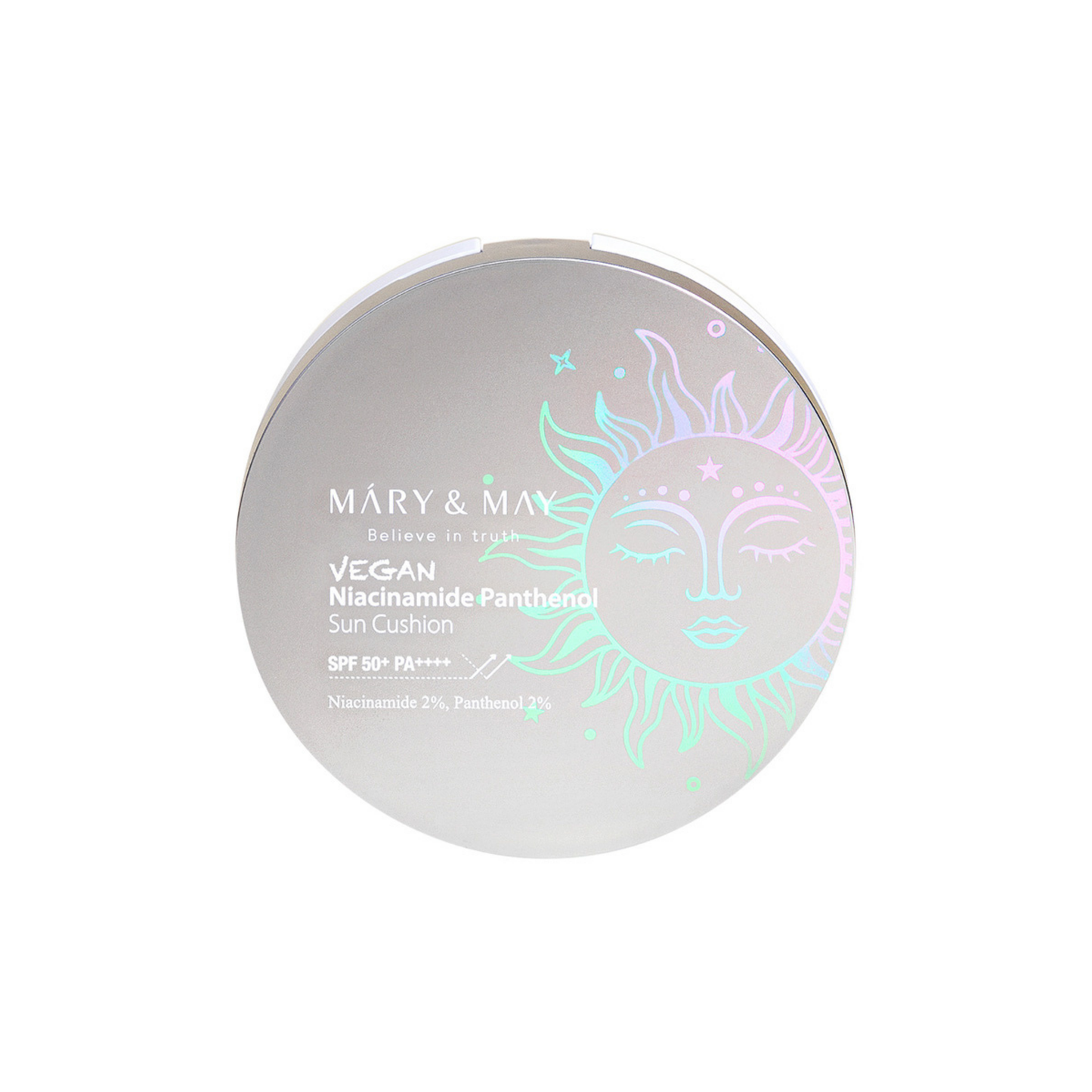 VEGAN NIACINAMIDE PANTHENOL SUN CUSHION SPF50+ PA++++ 25G