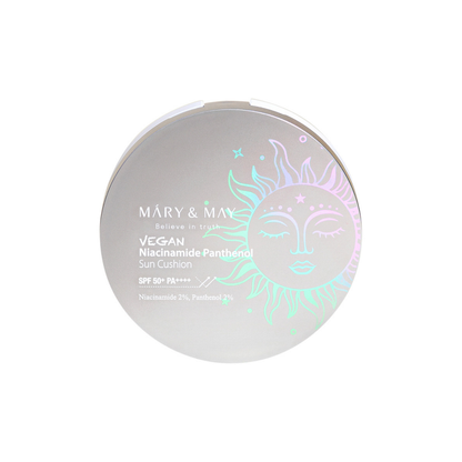 VEGAN NIACINAMIDE PANTHENOL SUN CUSHION SPF50+ PA++++ 25G