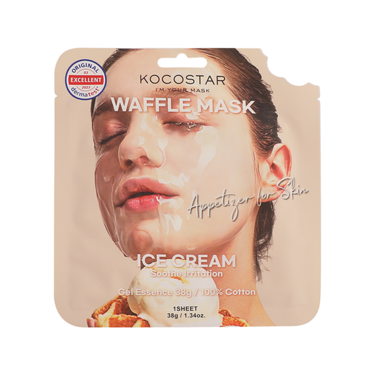 ICE CREAM- WAFFLE MASK
