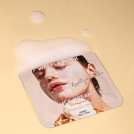 ICE CREAM- WAFFLE MASK