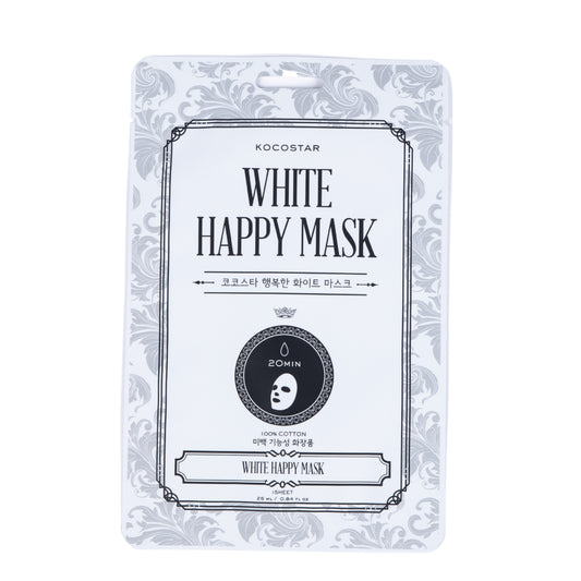 HAPPY MASK WHITE