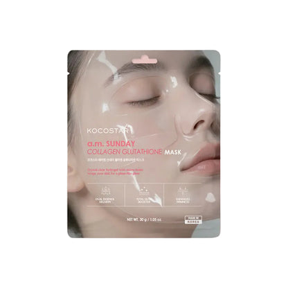 a.m. SUNDAY COLLAGEN GLUTATHIONE MASK