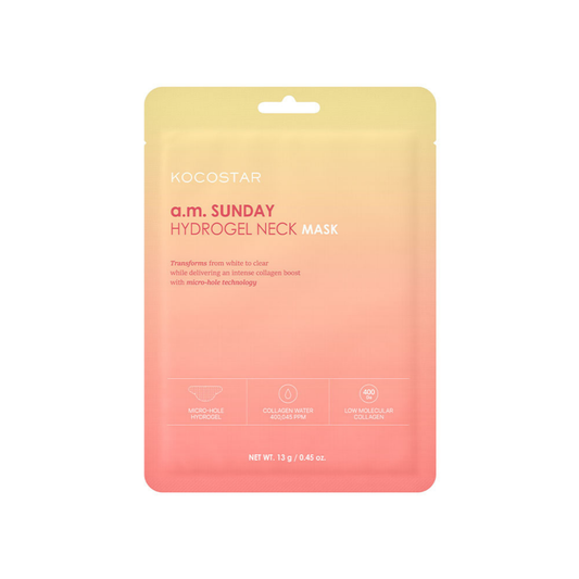 AM SUNDAY HYDROGEL NECK MASK (SINGLE)
