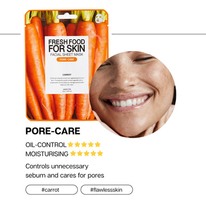 CARROT- FRESHFOOD FACIAL MASK