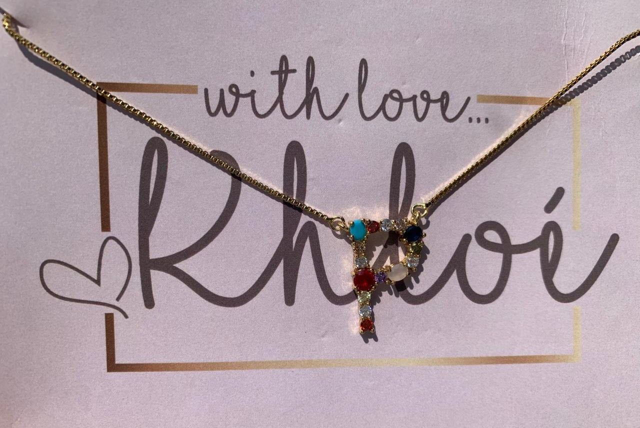 Bijou Lettre (Jewel Letters Necklace)